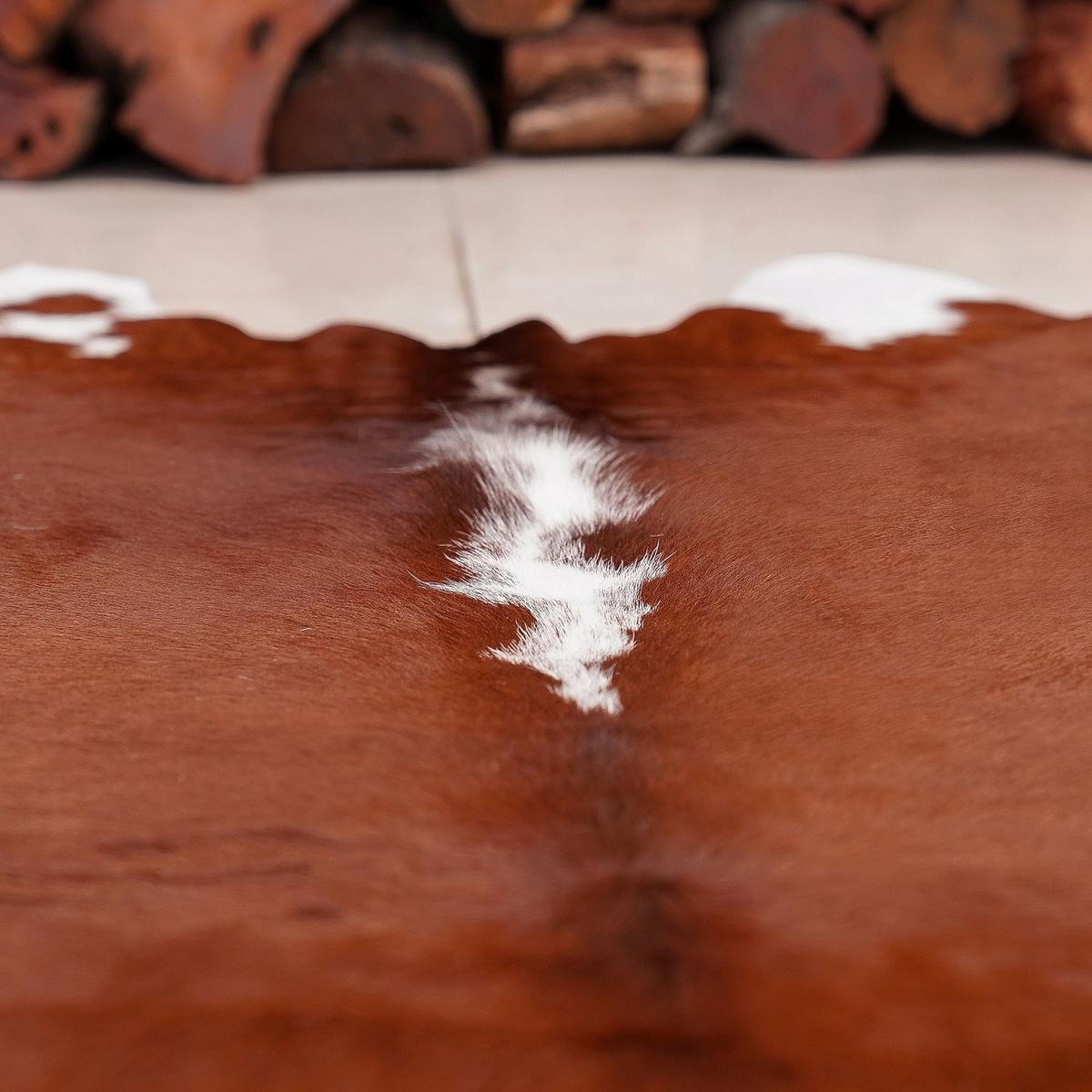 FUTRO BYDLĘCE CORDOBA - brązowy, Natur, futro (165/235cm) - Linea Natura
