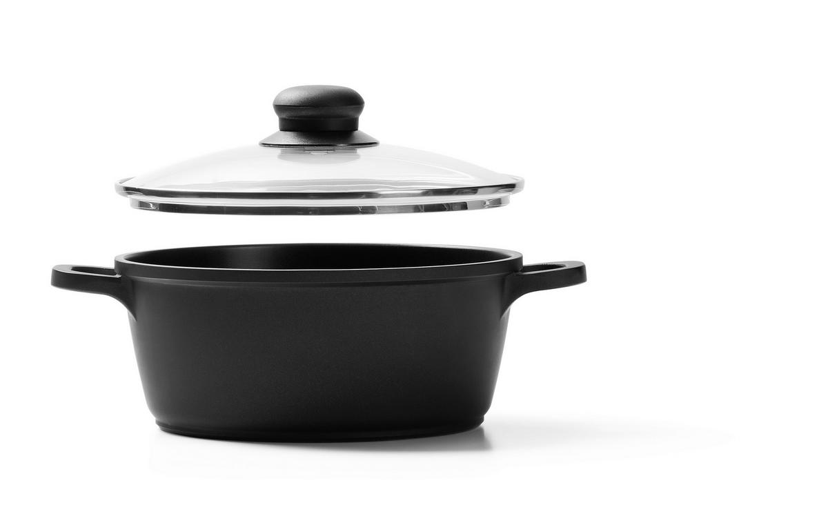 GARNEK TURIN - kolor stalowy/przejrzysty, Konventionell, tworzywo sztuczne/metal (20cm) - Homeware Profession.