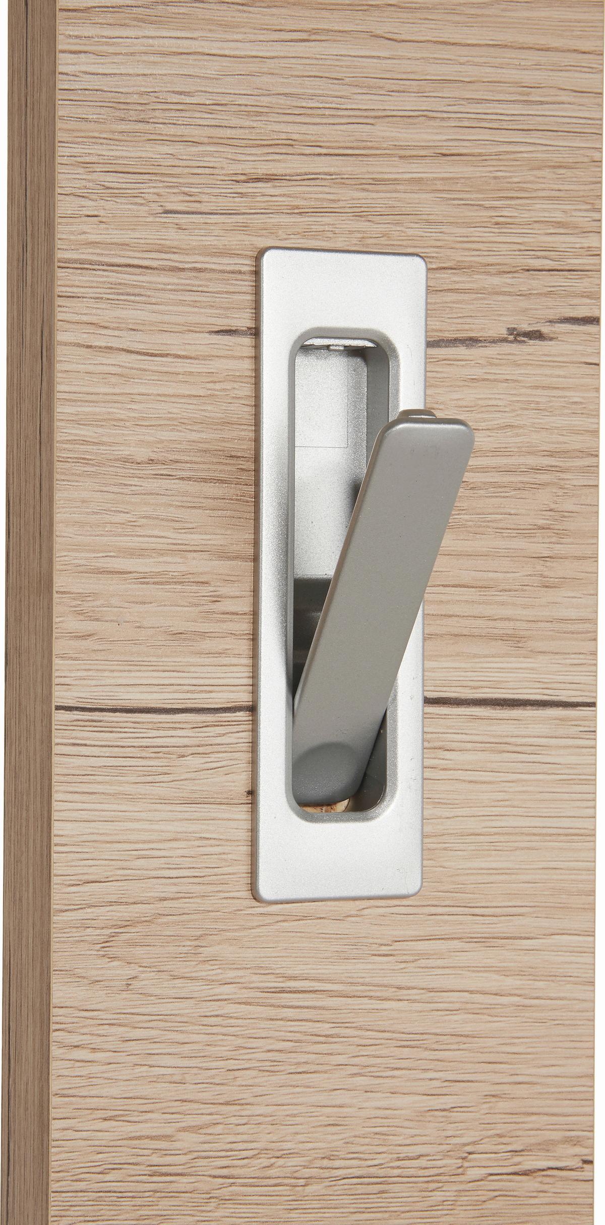 Cuier perete Enzo - culoare lemn arin/maro deschis, Modern, material pe bază de lemn (12/175/2,8cm) - Modern Living