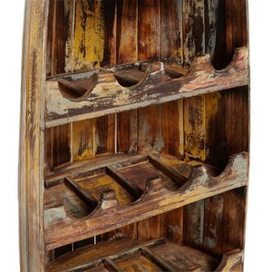 Weinregal Braun online kaufen ➤ mömax Regal Boot Mahagoni Weiß bei mömax günstig bestellen | Regal