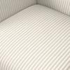 STOL MED ARMSTÖD MAIRO - bokfärgad/cremefärgad, Modern, trä/textil (61,5/86/58,5cm) - Bessagi Home