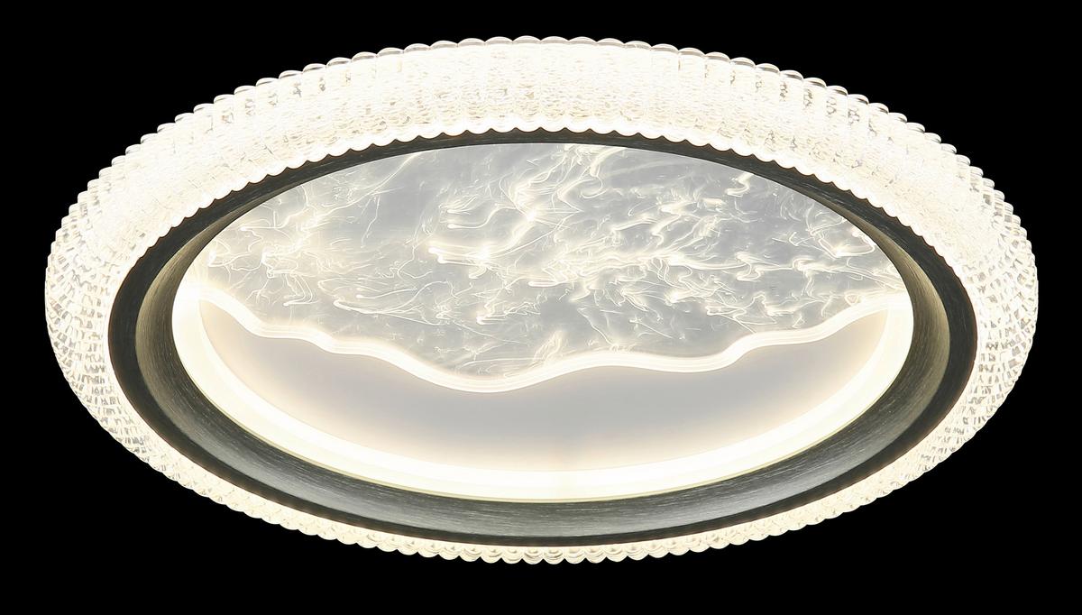 Led-deckenleuchte 48494-28 Odessa - Sandfarben/Klar, Basics, Kunststoff/Metall (39,5/5,5cm) - Globo
