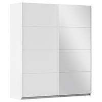 Schwebetürenschrank Scala Weiß - Weiß, MODERN, Holzwerkstoff/Metall (181/210/57cm) - Rauch Möbel