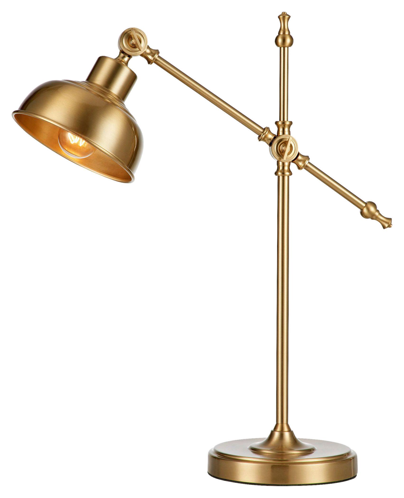 Tischleuchte Grimstad Messingfarben max. 60 Watt - Messingfarben, Basics, Metall (18/18/56,5cm) - Markslöjd