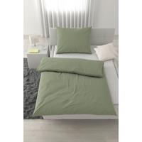 Lenjerie de pat Xenia Uni, 140x200/50x70 cm - verde deschis, Modern, textil (140/200cm) - Premium Living