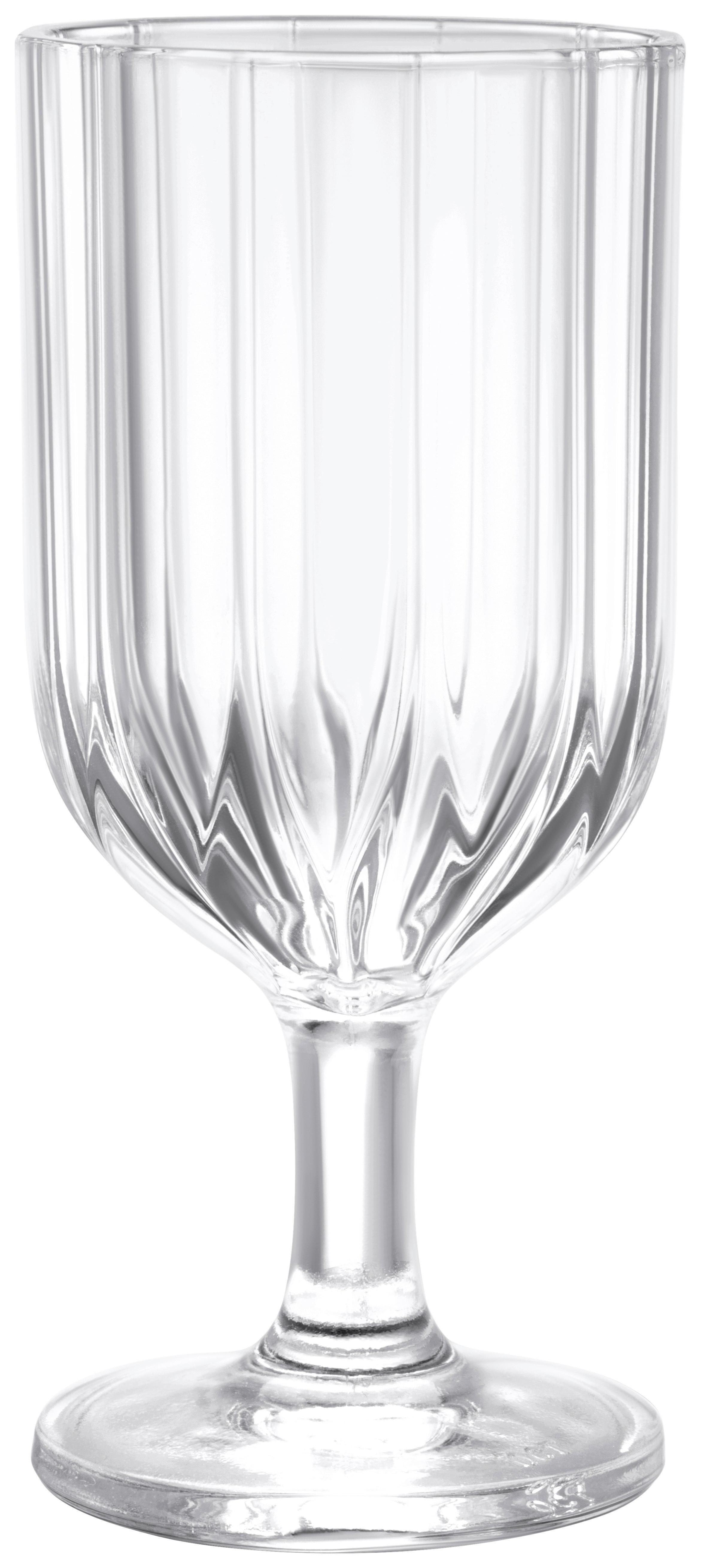 Set Kozarcev Elroy - prozorno, Konvencionalno, steklo (7,9/17,1cm) - Modern Living