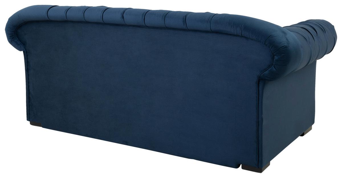 CANAPEA EXTENSIBILĂ CUPIDO - albastru închis, Design, textil (213/86/99cm) - Mömax