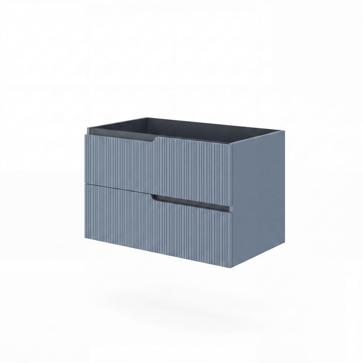 Element Ispod Umivaonika Winter - plava/antracit, Moderno, drvni materijal (80/51/46cm)