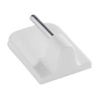 Cârlige autoaezive Kurt - alb, plastic (1/2.3cm) - Modern Living