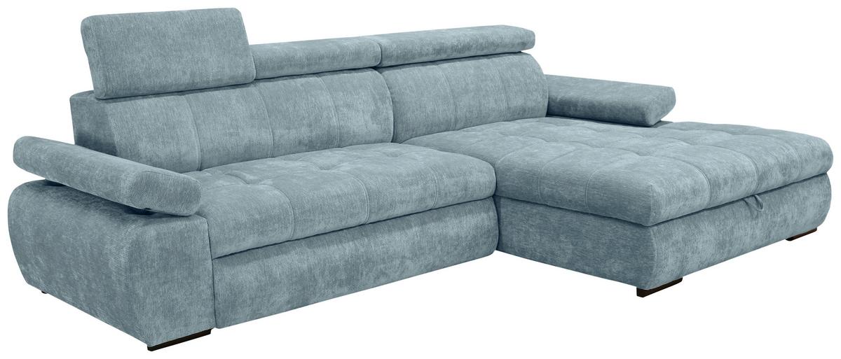 Kutna Garnitura Vegas - boje mente/crna, Design, drvo/tekstil (294/173cm) - Modern Living