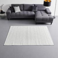 Webteppich Solar in Beige ca. 120x170cm - Beige, MODERN, Textil (120/170cm) - Modern Living