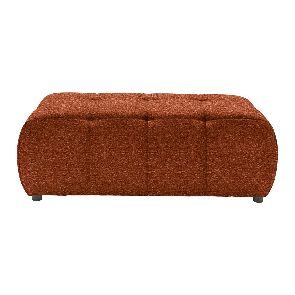 Tabure Sofi - boje hrđe/crna, Moderno, tekstil (128/48/70cm) - Premium Living