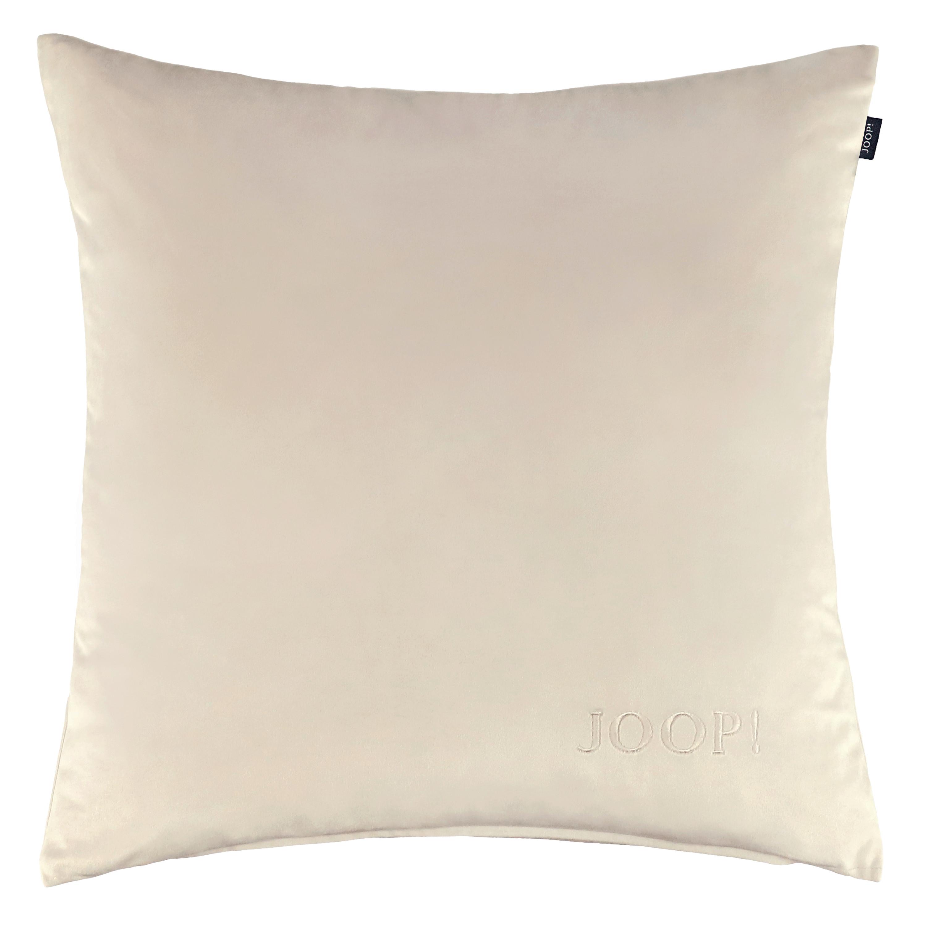 POSZEWKA NA PODUSZKĘ J-IMPRESS-2 - kolor naturalny/kremowy, Basics, tkanina (45/45cm) - Joop!