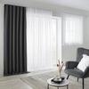 SOLSKYDDSGARDIN ALFI - antracit, Klassisk, textil (135/255cm) - Modern Living