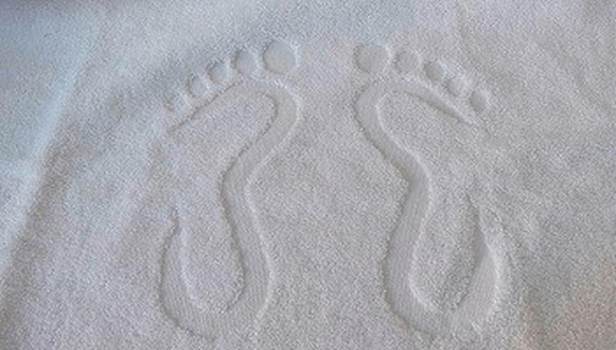 Kupaonski Tepih Blue Night 50x70cm - bijela, Basics (50/70cm)