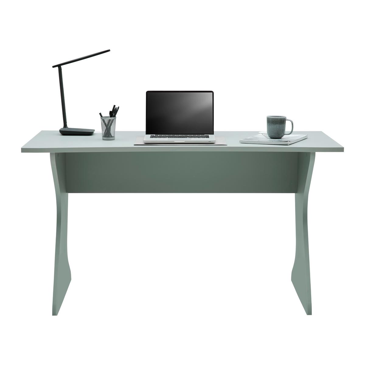 Schreibtisch Utapau in Salbeigrün - Salbeigrün, MODERN, Holzwerkstoff (140/76,2/65cm) - Mömax