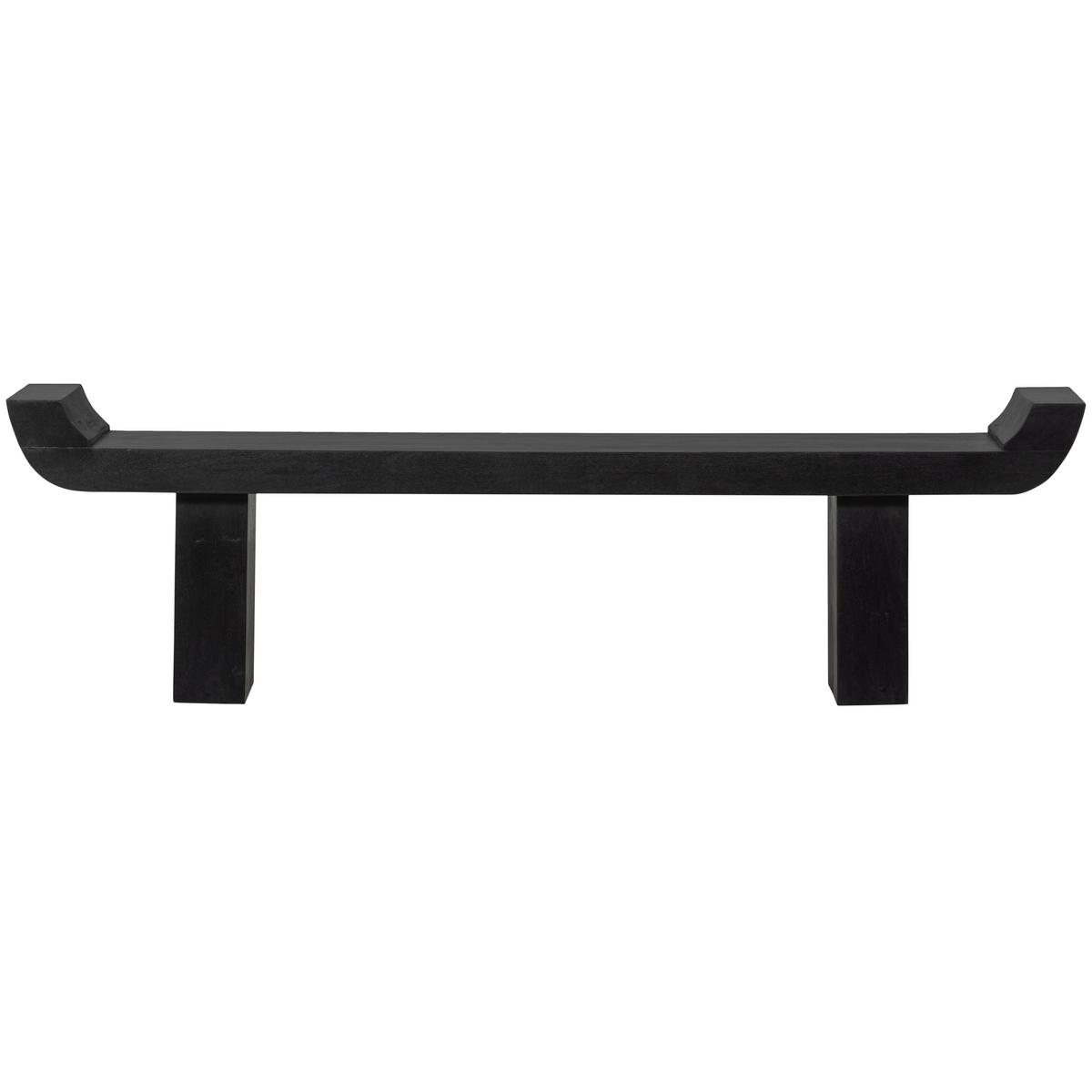 Garderobenschrank Lox Schwarz B: 183 cm - Schwarz, Design, Holz (183/35/53cm) - Livetastic