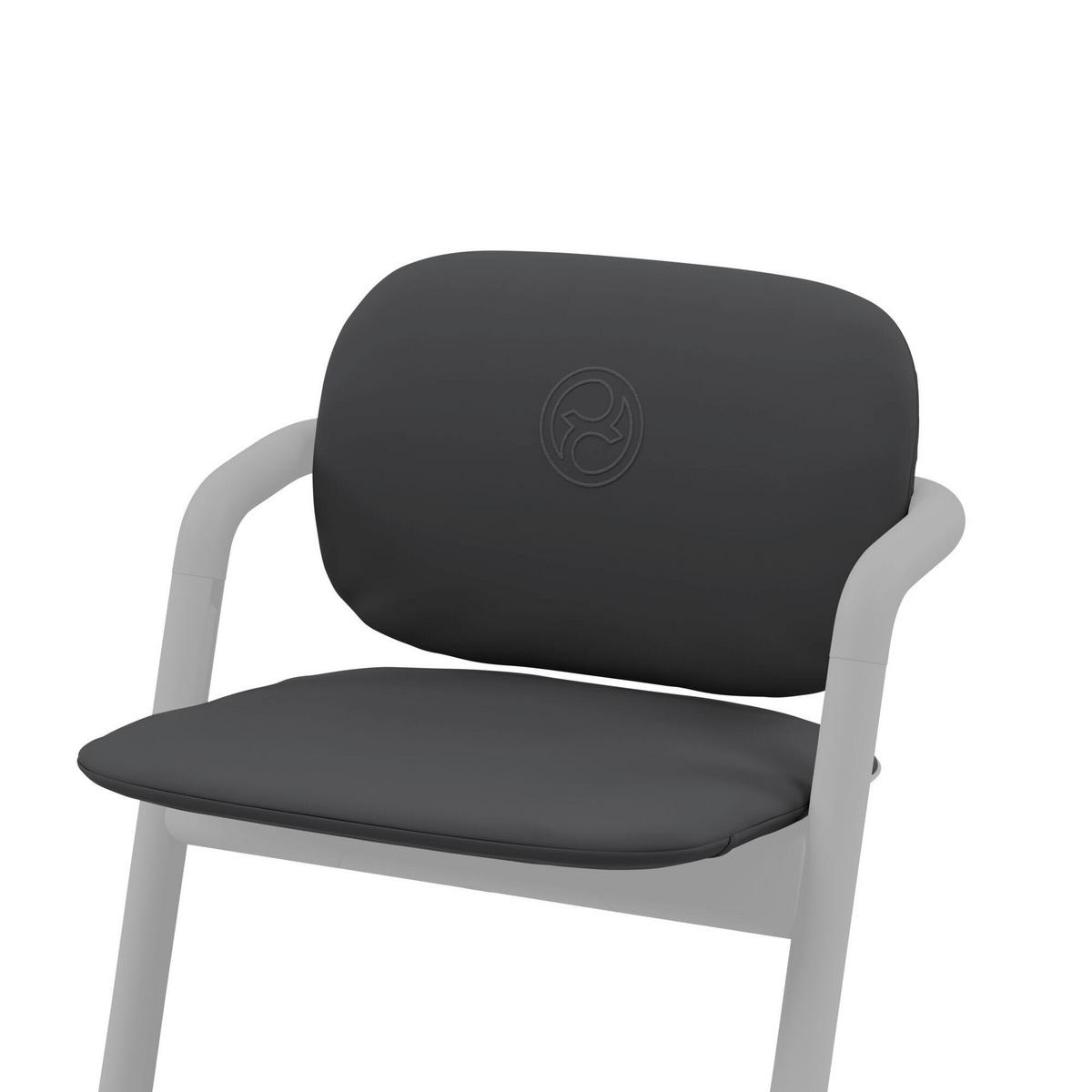 WKŁADKA DO WYSOKIEGO KRZESŁA LEMO - czarny, Basics, tkanina (35/15/20cm) - cybex GOLD