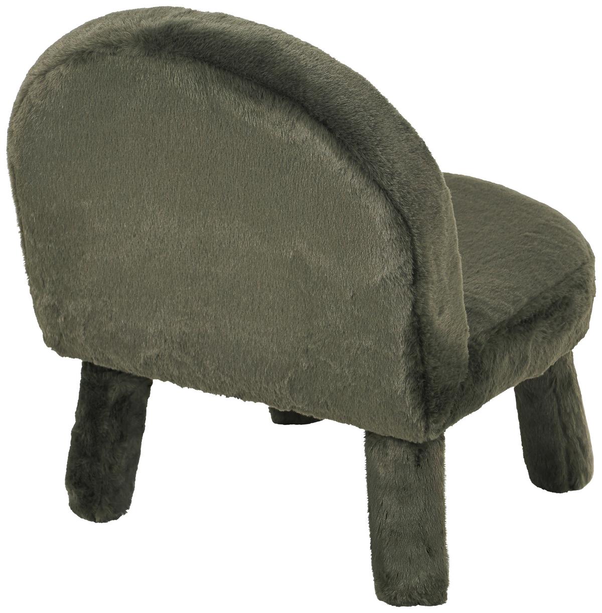 Kinderstuhl Corto Grün - Grün, MODERN, Holz/Textil (39/48/44cm) - Mömax
