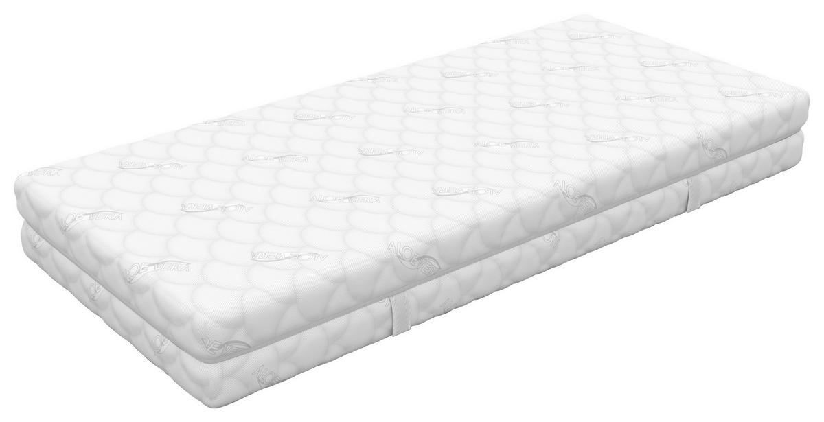 Kaltschaummatratze Valli H2 ca. 80x200cm - Weiß, Textil (80/200cm) - Nadana