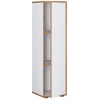 AKTENSCHRANK SALIA B30 - Honigeiche/Weiss, Design, Holzwerkstoff (30/110/33cm) - MID.YOU