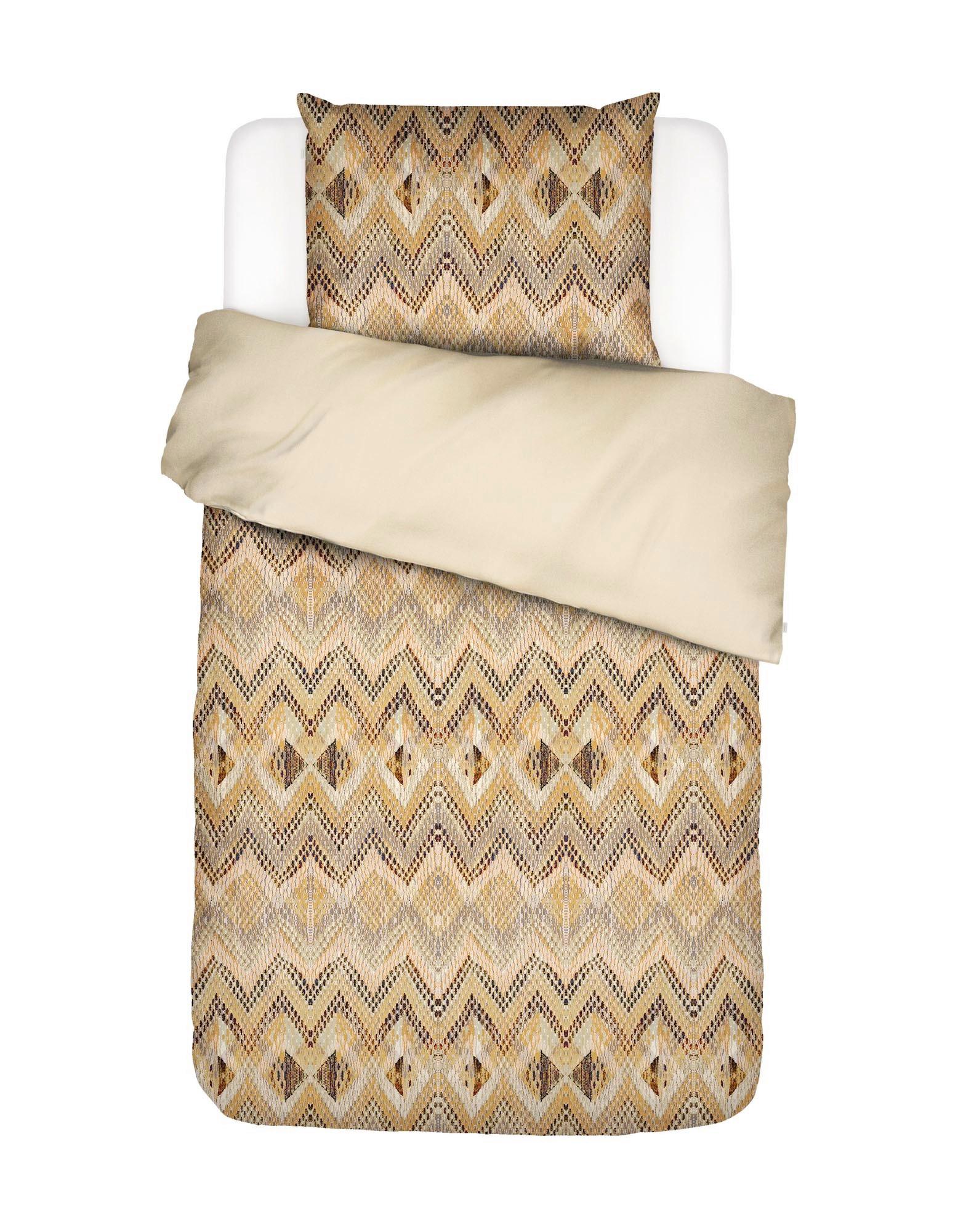 POŚCIEL DWUSTRONNA FABIENNE DUVET COVER - kremowy, Design (155/220cm) - Essenza
