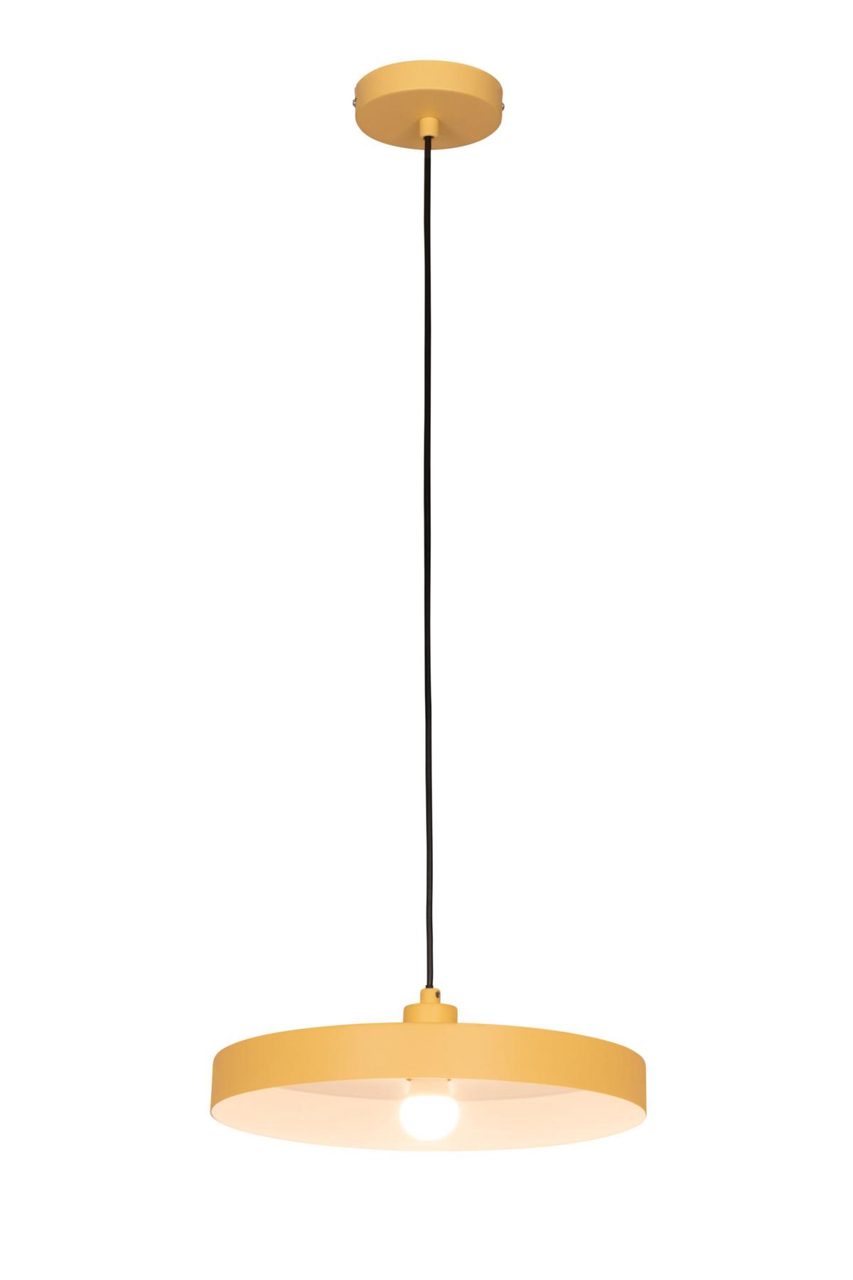 LAMPA WISZĄCA TAMPA *SBN* - żółty, Basics, metal (35/162cm) - Novel