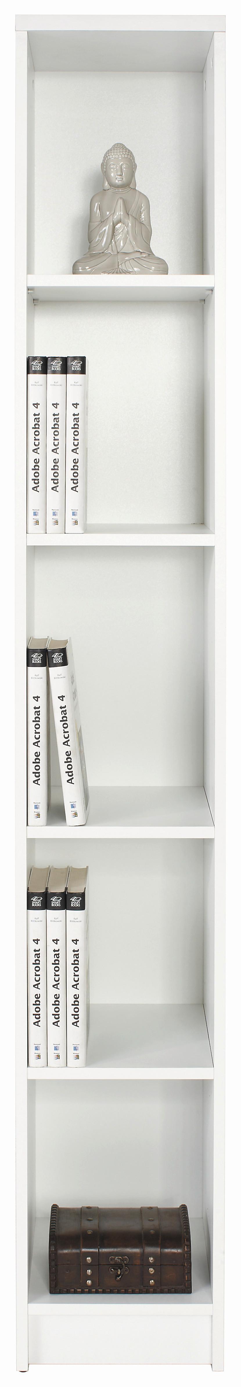 Etajeră 4 You - alb, Modern, material pe bază de lemn (30/189,5/35,2cm) - Modern Living