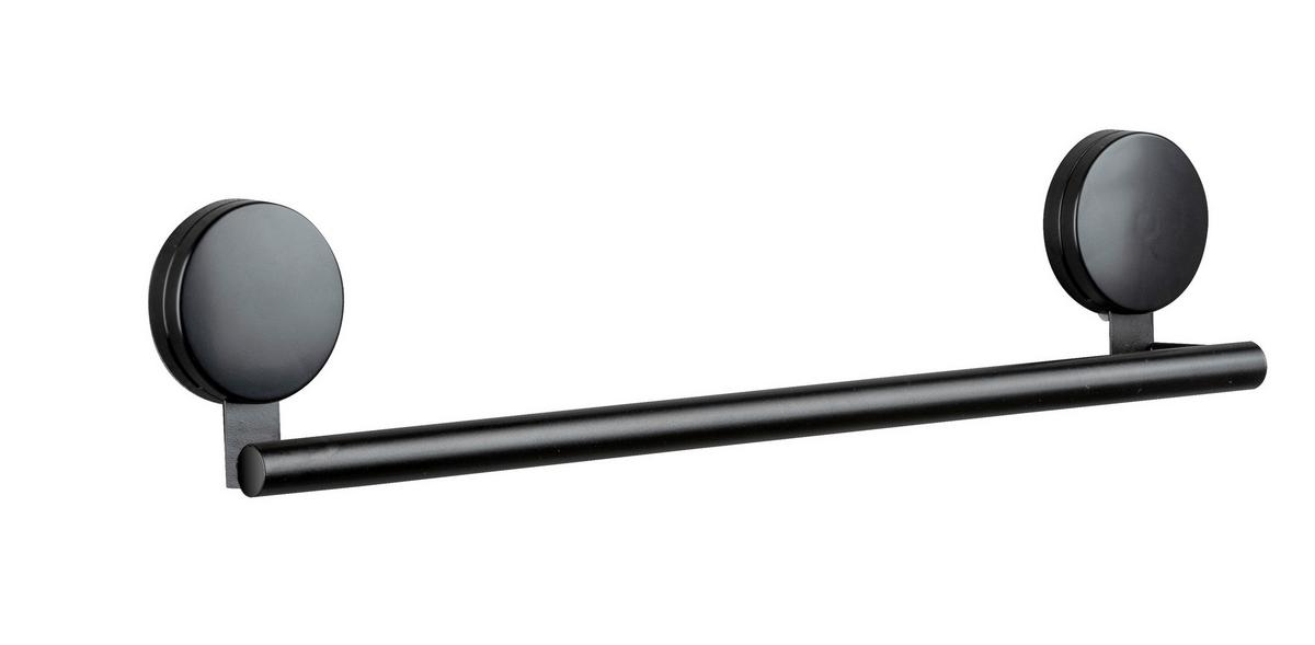 Držač Ručnika Pavia - crna, Moderno, metal (41,5/9/5cm) - Wenko