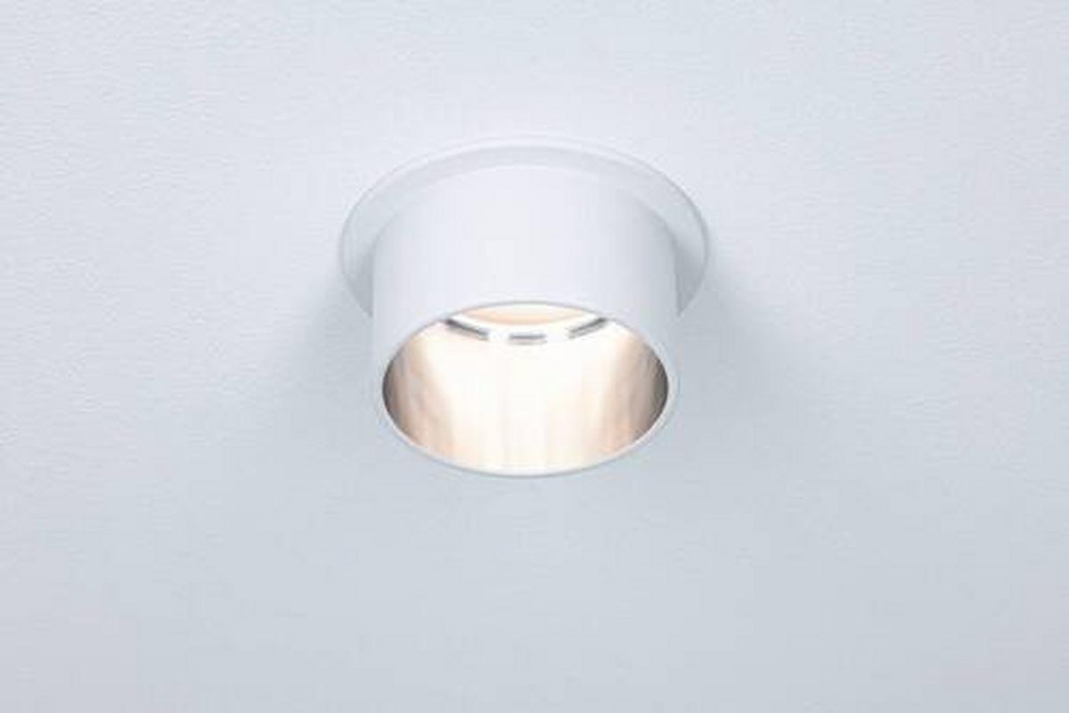 Deckenleuchte Coin Gil in Weiß max. 6 Watt - Basics (6,8cm) - Paulmann