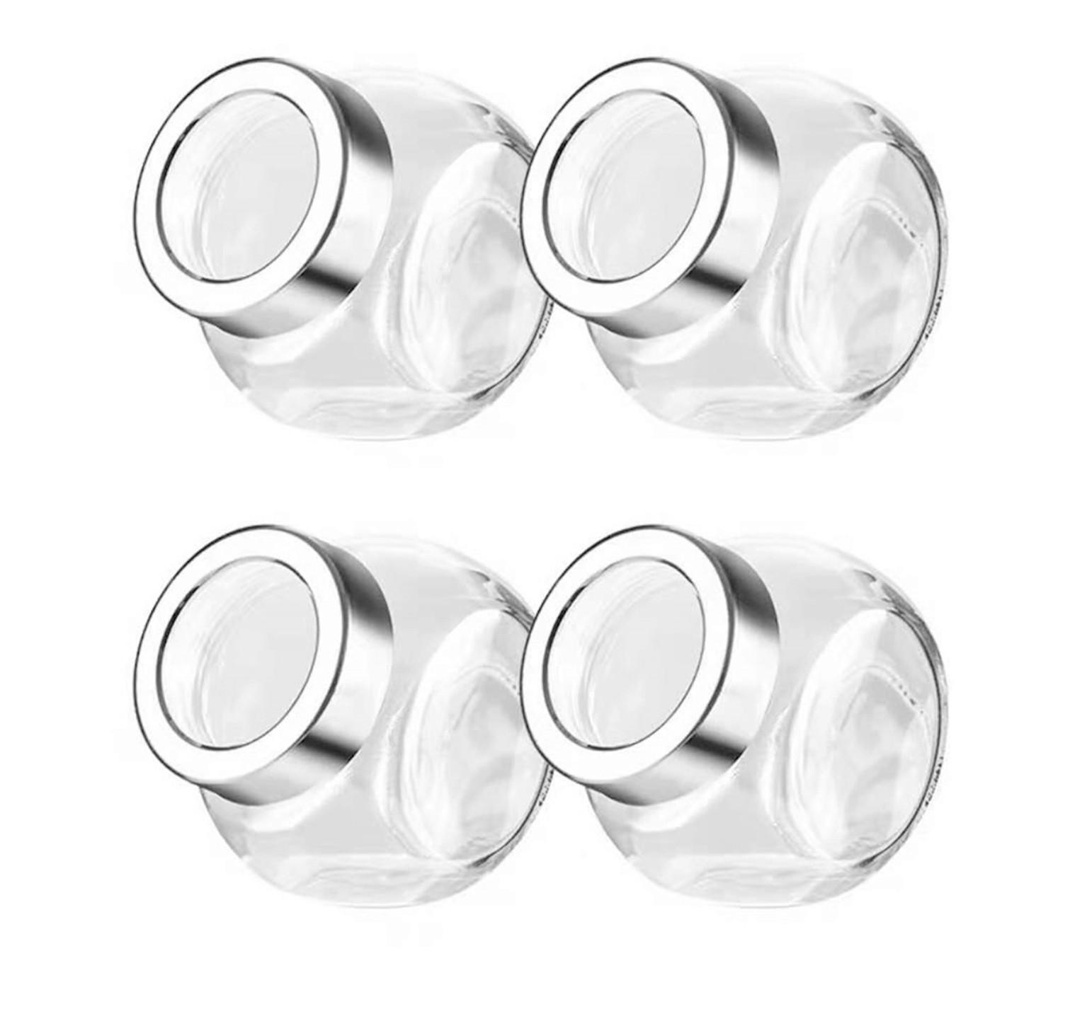 Set Posod Za Začimbe Regina - prozorno, Konvencionalno, kovina/umetna masa - Modern Living