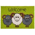 Covoraș Welcome Sheep - multicolor, textil (40/60cm) - Modern Living