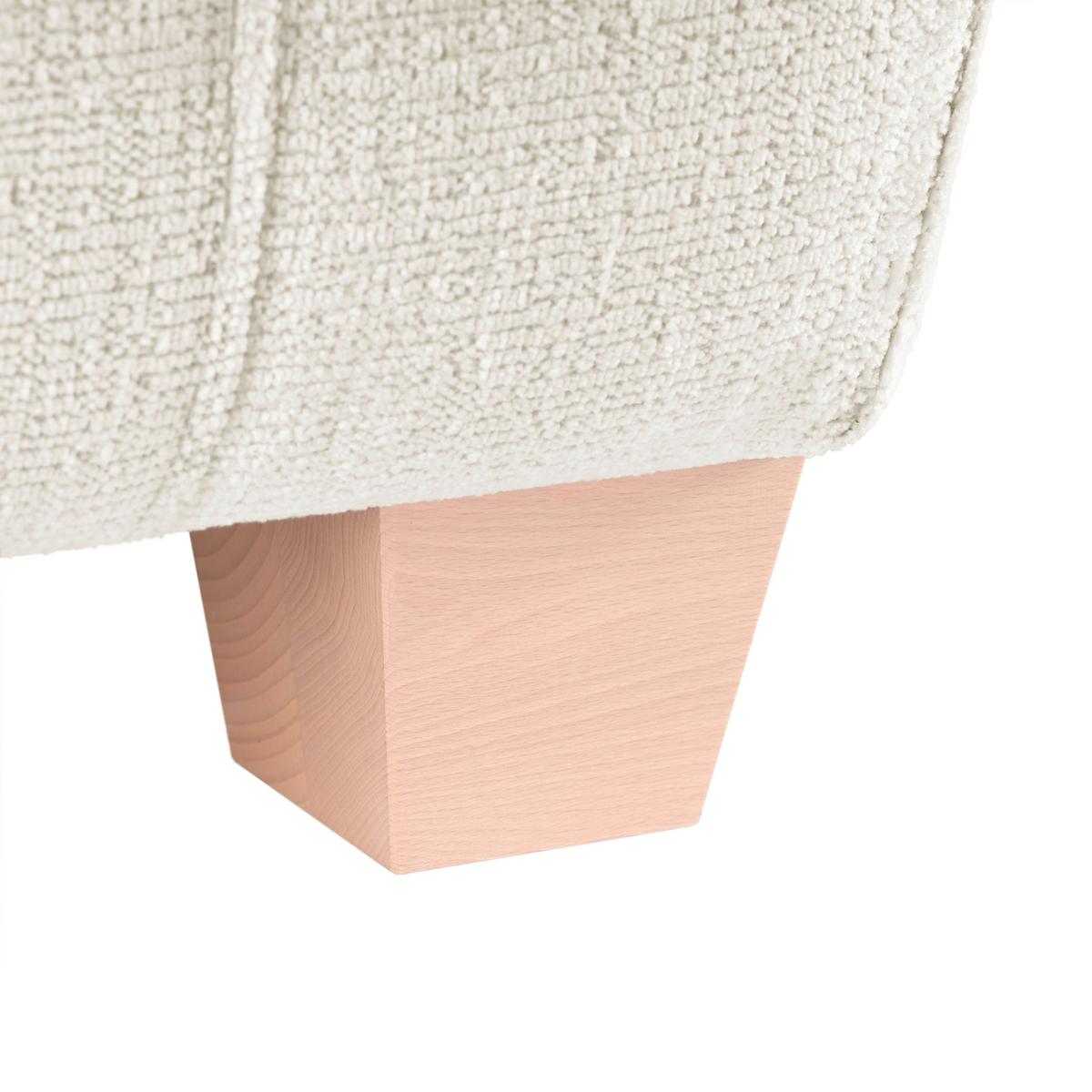 2-Sitzer-Sofa Devado Beige - Beige/Naturfarben, Holz/Textil (190/70-85/95cm) - Mömax