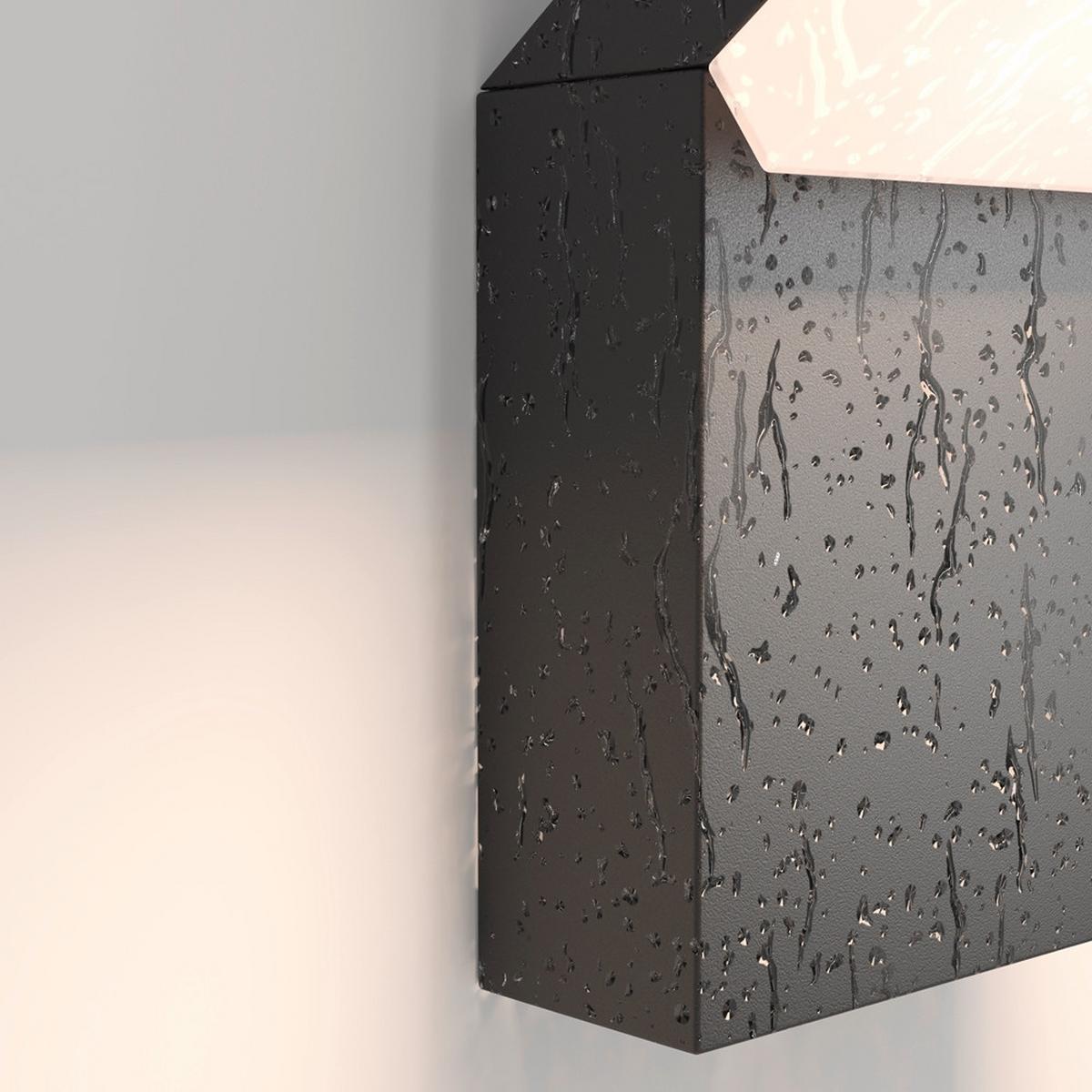 AUSSENWANDLEUCHTE PASO - Schwarz, Modern, Metall (10/16,5/22cm) - MAYTONI