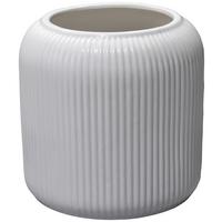 Vaza 18cm Tihi - bela, keramika (18/18cm) - Mömax