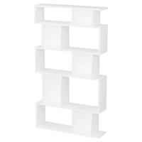 Stenski Regal Eros - bela, Design, leseni material (90/160/22cm) - Livetastic