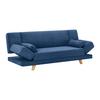 BÄDDSOFFA FUNKY - blå/naturfärgad, Modern, trä/textil (183/73/79cm) - Bessagi Home