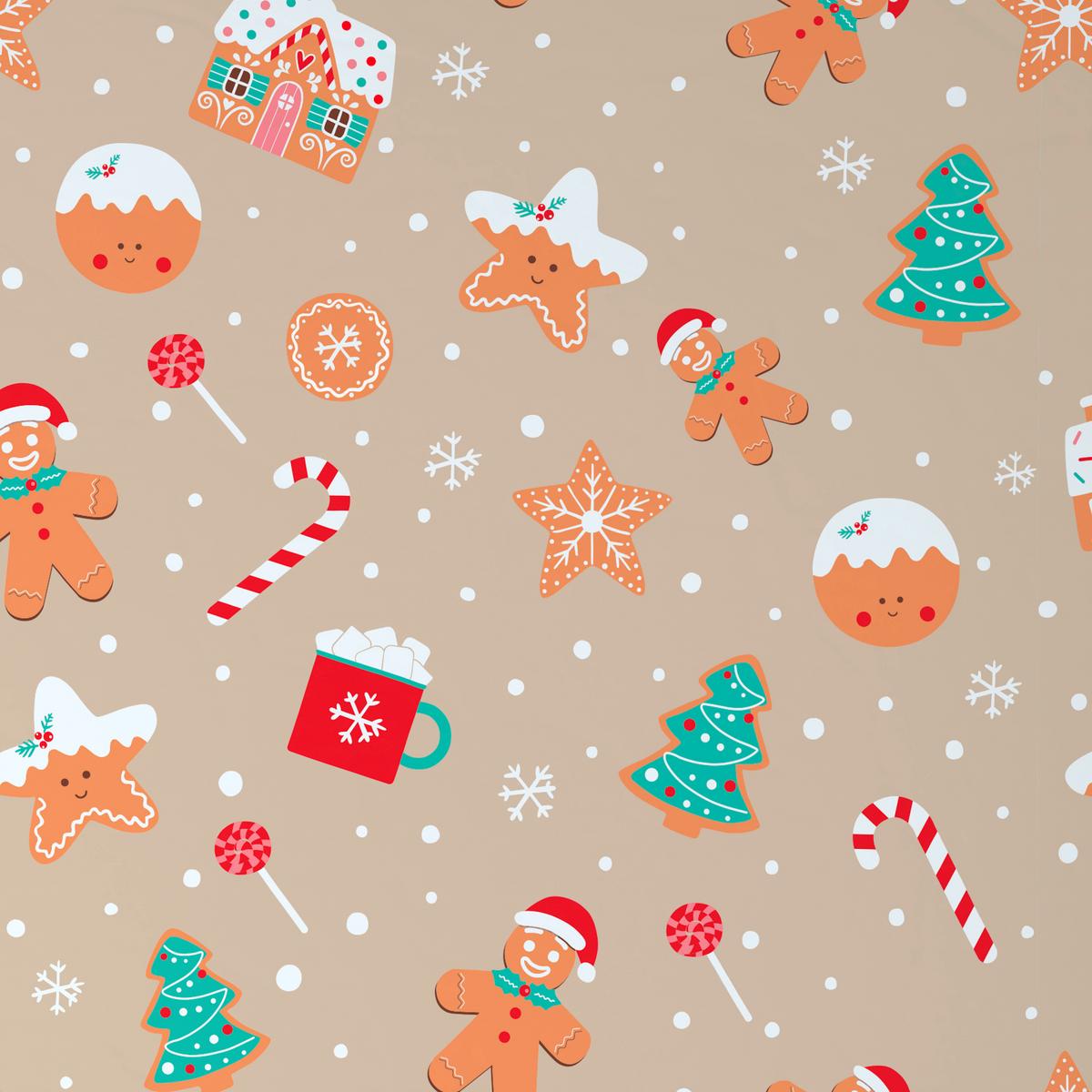 Bettwäsche Lebkuchen Multicolor ca. 135x200 cm - Multicolor, Textil (135/200cm) - Mömax