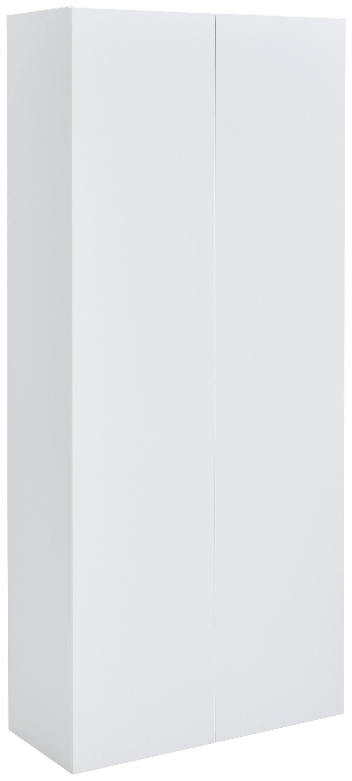 SZAFA DO PRZEDPOKOJU NEWNIQ - biały, Design, materiał drewnopochodny (80/180/34cm) - Hom`in