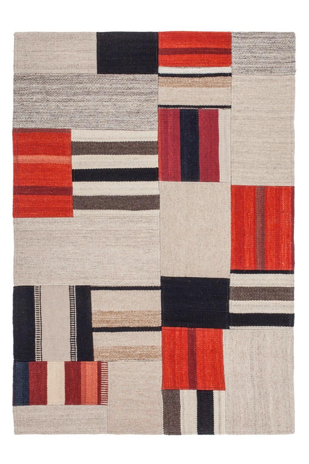 Flachwebeteppich Radical 240 Multi 80cm X 150cm - Multicolor, Basics, Textil (80/150cm) - Kayoom