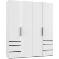 Ormar S Klasičnim Vratima Level 36 A - bijela/boje kroma, Moderno, drvni materijal (200/236/58cm) - Modern Living