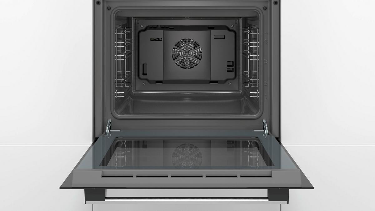 Herdset HND211FH61 - Edelstahlfarben/Schwarz (60cm) - Bosch