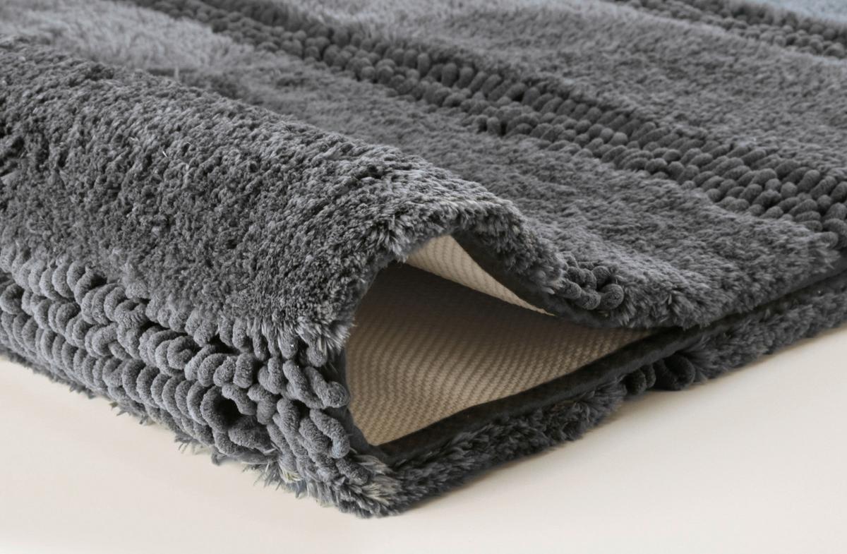 DYWANIK ŁAZIENKOWY MONROVIA - różnokolorowy, Basics, tworzywo sztuczne (60/100cm) - Kleine Wolke