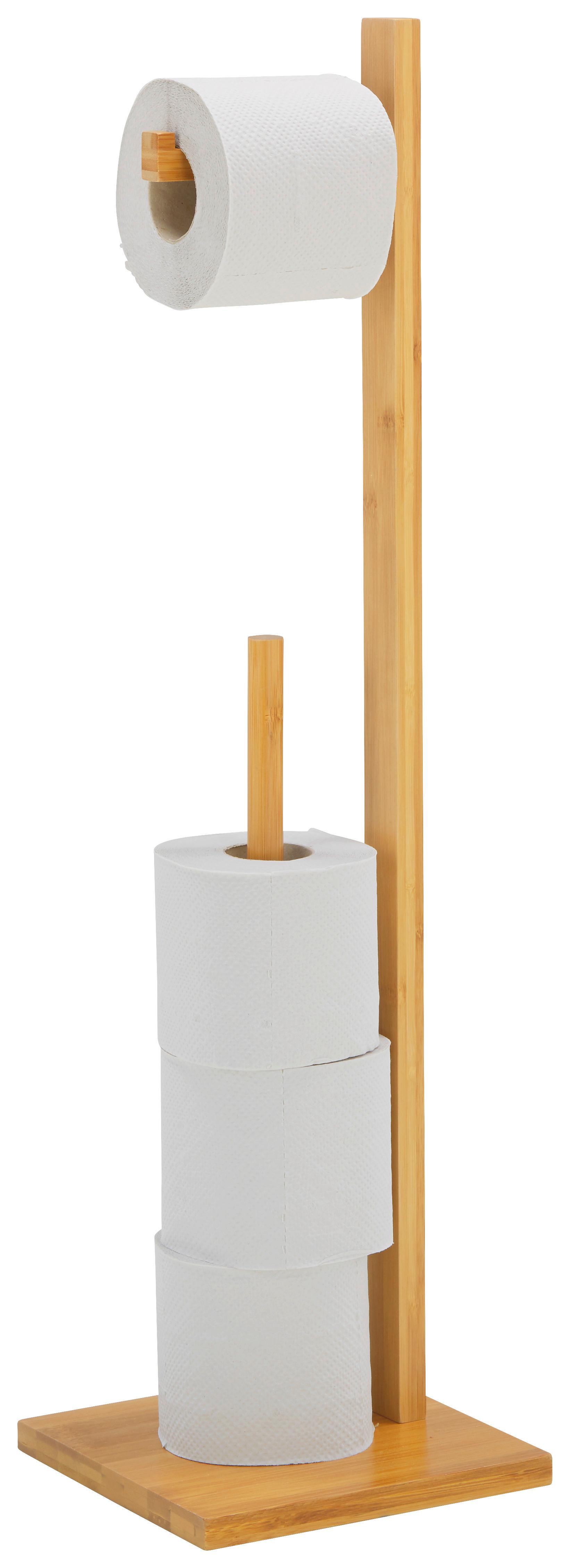 TOALETTPAPPERSHÅLLARE ANNI -EXKLUSIV- -SB- - naturfärgad, Modern, trä (19/71/19cm) - Mömax