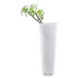 Vase "loretta" in Grün aus Glas - Türkis/Weiß, KONVENTIONELL, Glas (17/50cm) - MÖMAX modern living