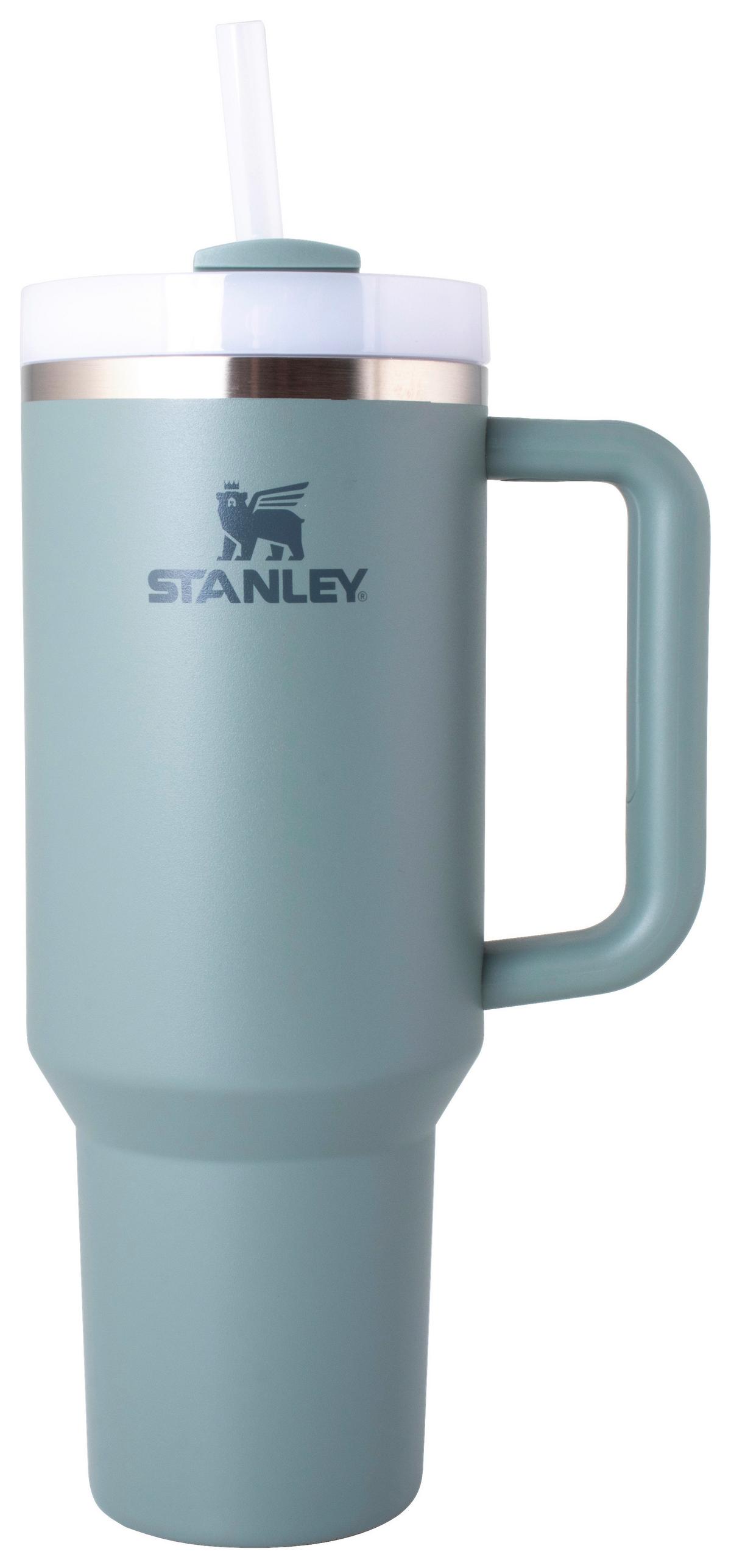 Thermobecher Stanley Cup Quencher Jadegrün ca. 1,18l - Jadegrün, Natur, Metall (10/14,8/31,8cm)