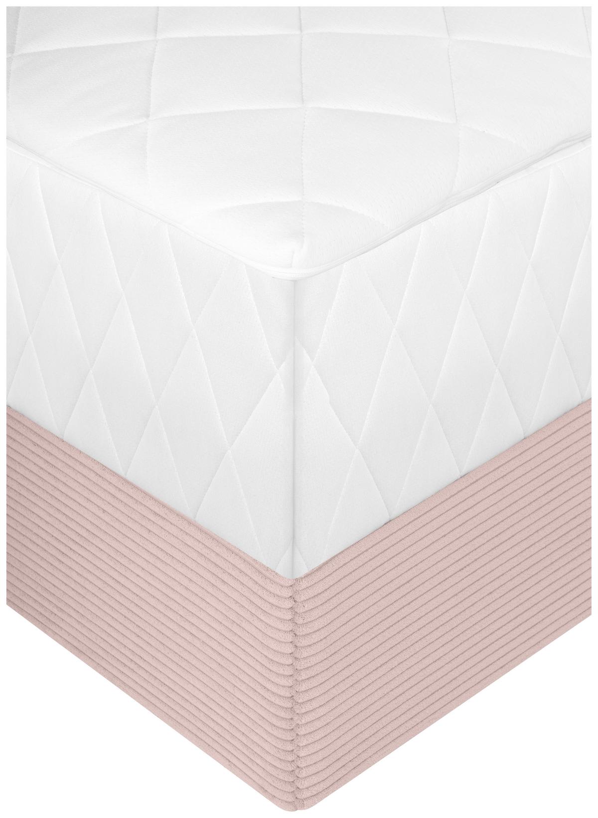 Boxbett Boxy Rosa ca. 100x200cm - Rosa, KONVENTIONELL, Textil (100/200cm) - Based