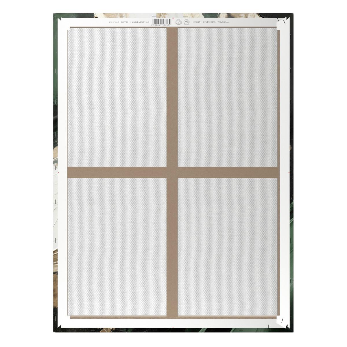 Leinwand CA Multiolor - Multicolor, Basics, Holz/Textil (70/100cm)