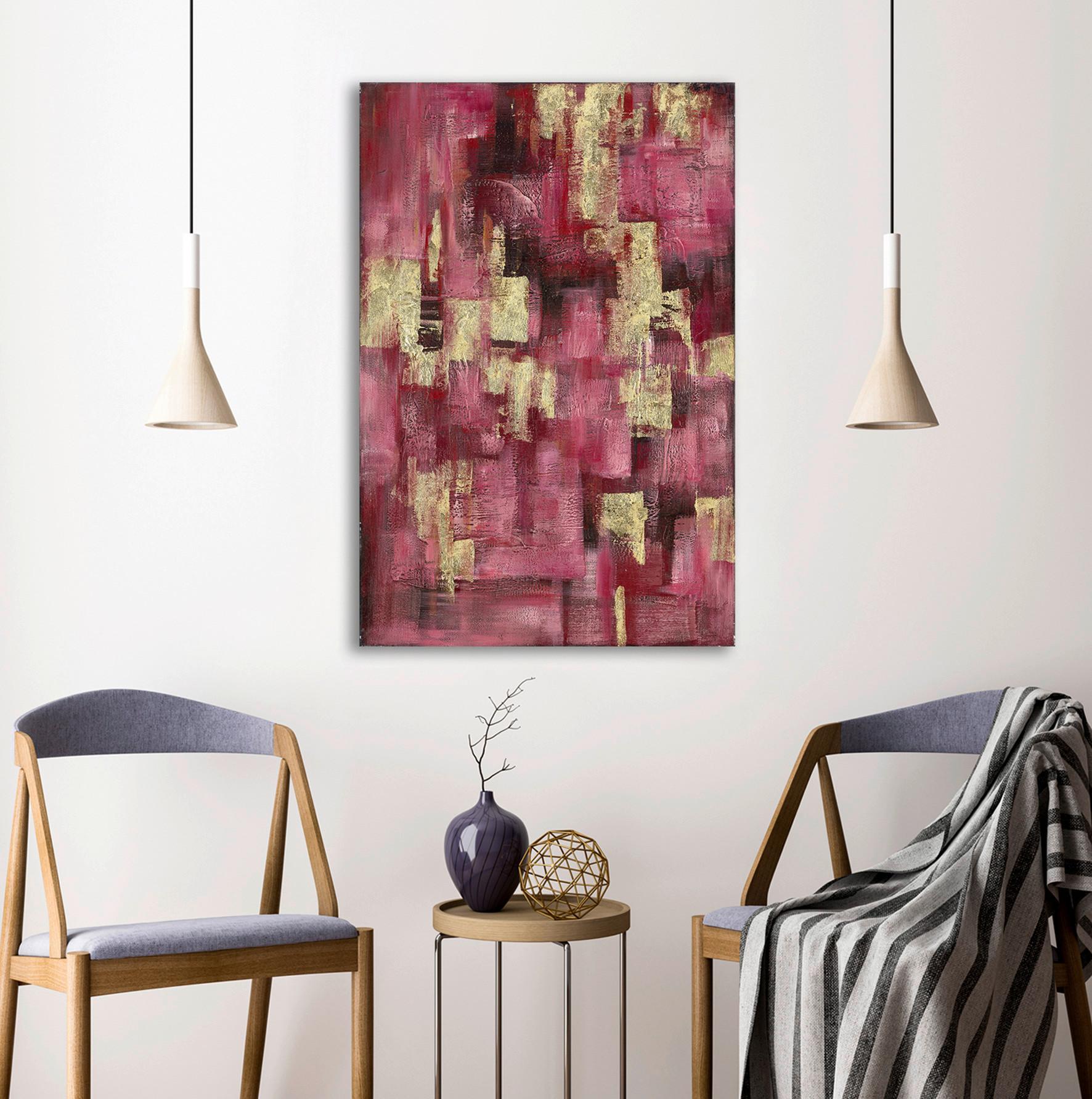 Keilrahmenbild Acryl in Multicolor - Multicolor, Holz/Textil (80/120/3,5cm) - Premium Living