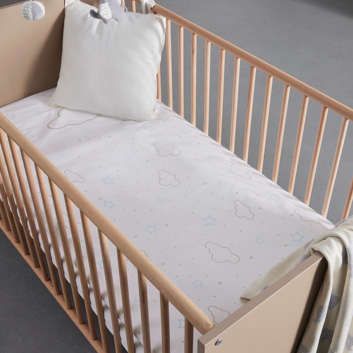 Babyzimmer July Creme - Beige/Creme, Modern, Holzwerkstoff (311/190/144cm) - Bessagi Kids